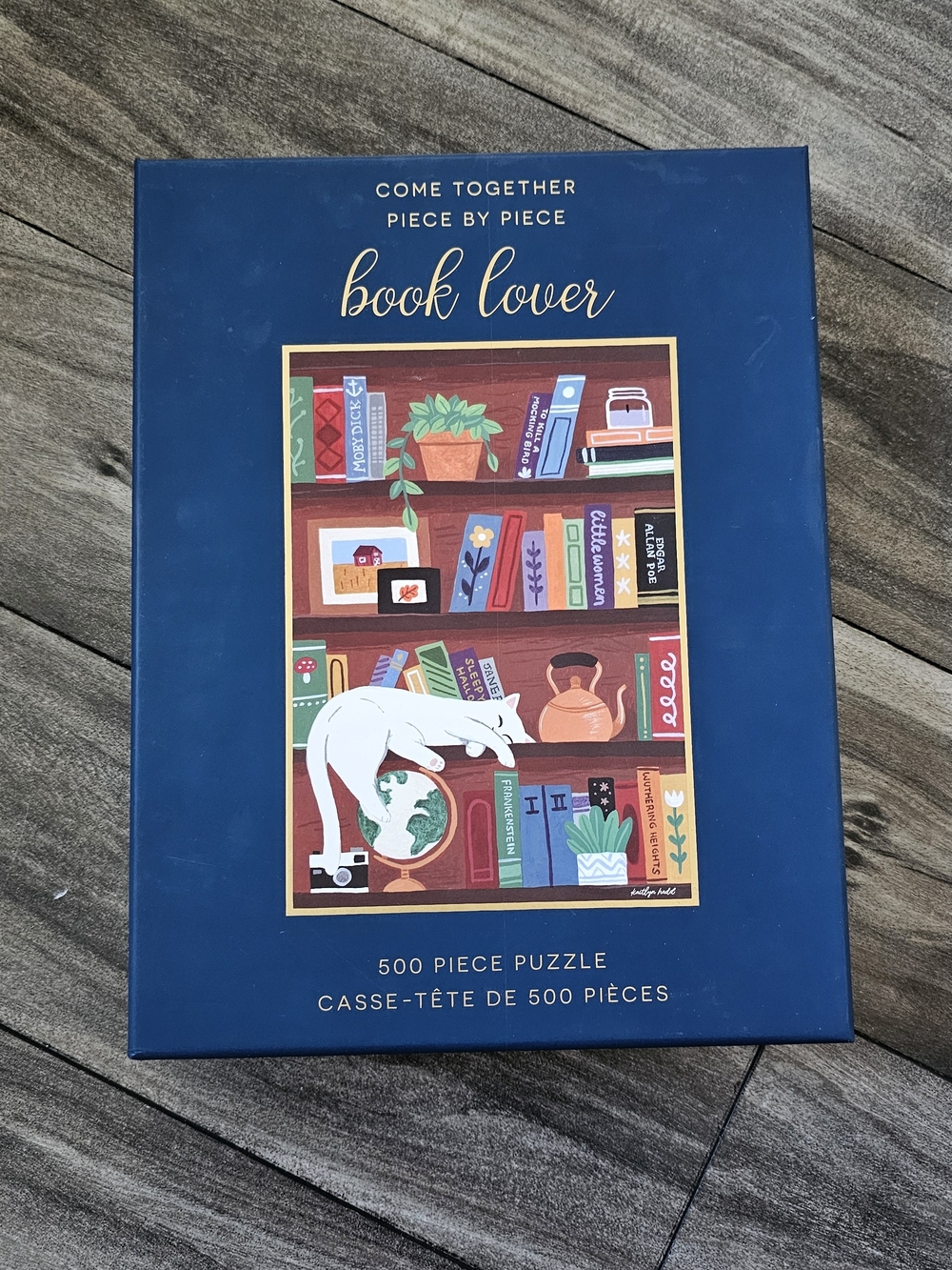 Book Lover 500-Piece Puzzle - UNOPENED